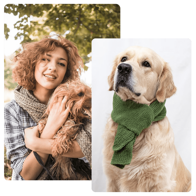 woman-dog
