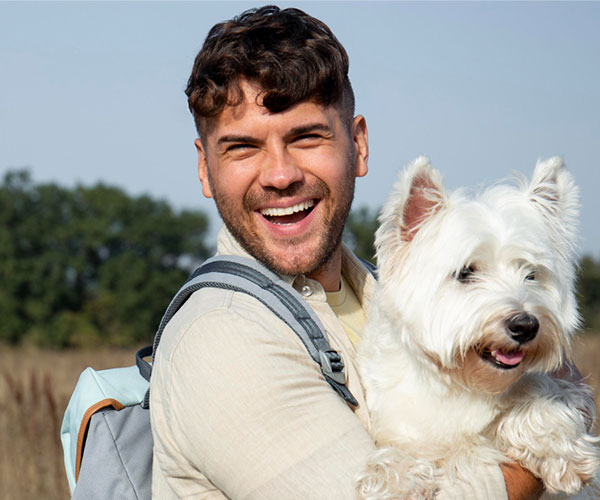 MAn-With dog